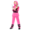 Child Costume Ninja Warrior Pink 3-4 yrs