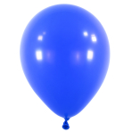 50 Latex Balloons Decorator Standard Bright Royal Blue 35 cm / 14"