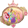 SuperShape Princess Once Upon A Time Foil Balloon P38 Packaged 86 cm x 81 cm