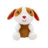 2-in-1 plush toy balloon weight dog with hook, 11cm, 90g