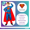 Child Costume Sustainable Superman Age 6-8 Years
