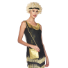 Costume Accessory Sequined Shoulder Bag Gold