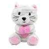 2-in-1 plush toy balloon weight cat with loop, 21cm, 170g