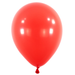 50 Latex Balloons Decorator Standard Apple Red 35 cm / 14"