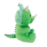 2-in-1 plush toy balloon weight dinosaur with loop 21cm, 170g