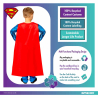 Child Costume Sustainable Superman 4-6 yrs