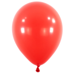 50 Latex Balloons Decorator Crystal Apple Red 35 cm / 14"